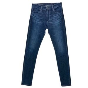 AG Adriano Goldschmied Farrah High Rise Womens Size 26 Blue Skinny Ankle Jeans